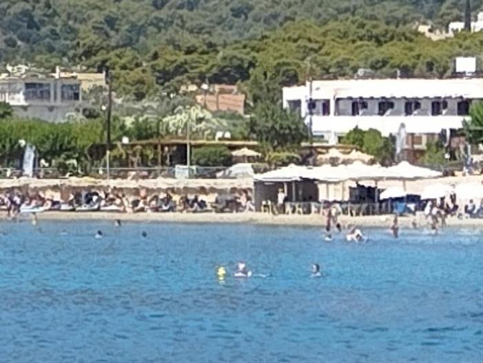 Παραθαλασσιο Στουντιο Μιχαλιας Sea View Studio Michalias Νουμερο 8 Agia Marina  Exterior foto